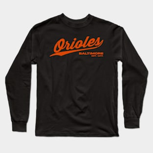 Vintage Baltimore Orioles Long Sleeve T-Shirt